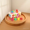 Lego colorful wooden-shaped classified building block toy car 180g Application Scenario